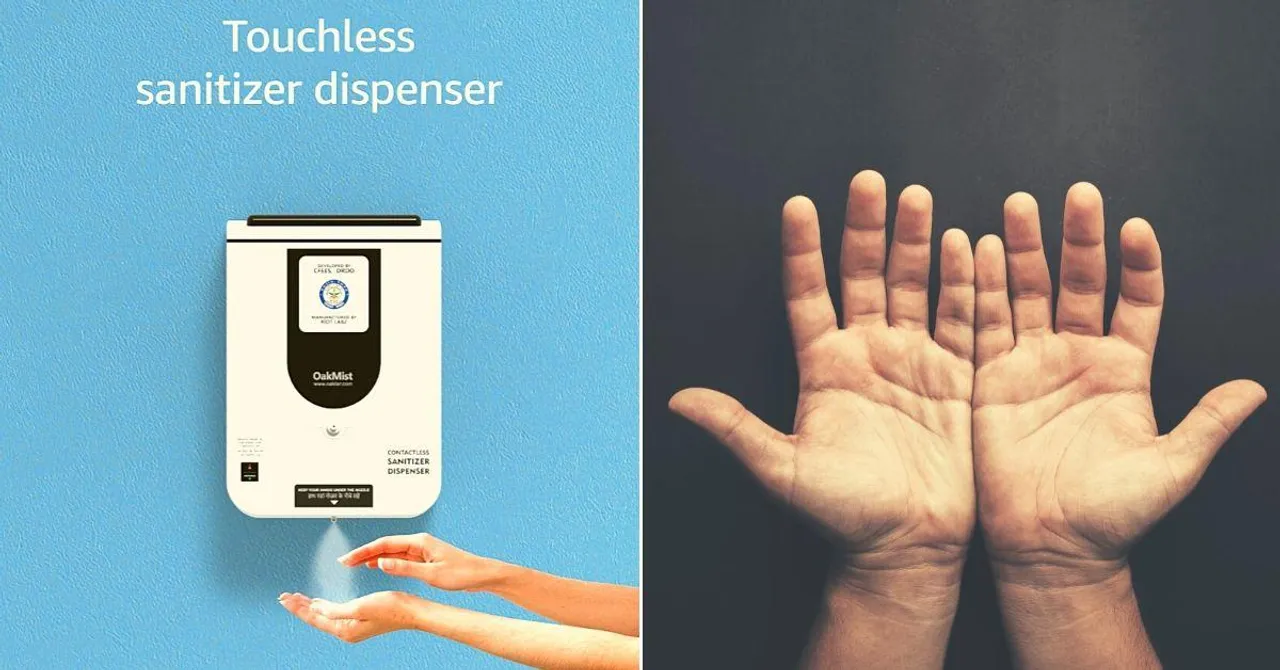 DRDO, Noida Firm Design Hands-Free 'Mist' Sanitiser For Govt Offices