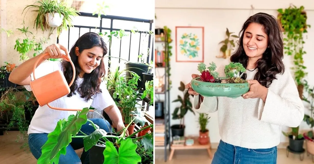 IISc Alumna Turns Apartment into Gardening Heaven, Earns 6.5 Lakh YouTube Fans