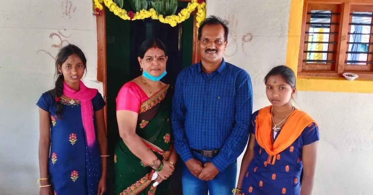 Mysuru Cop Builds House For Orphan Sisters, Sponsors Their Education Too 