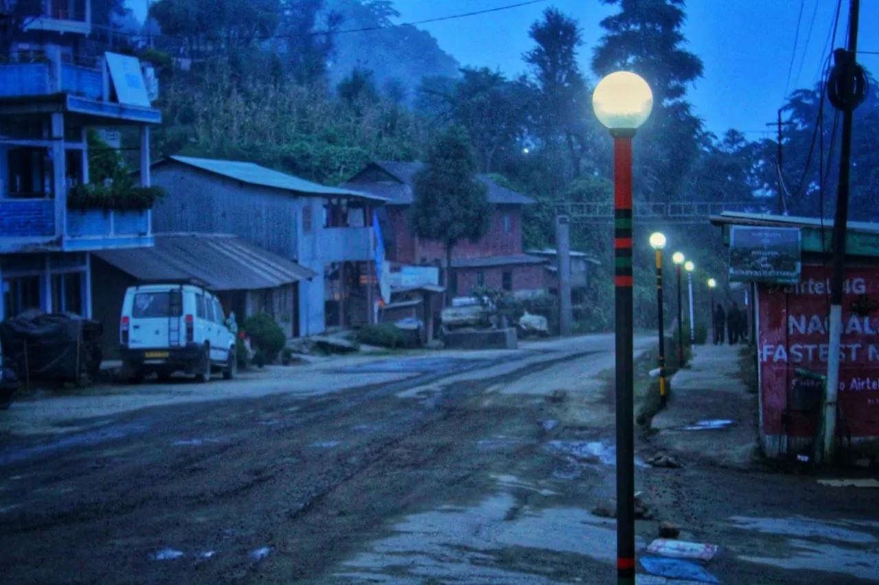 Nagaland Students Setup Mini Hydropower Plant, Power Highway Street Lights