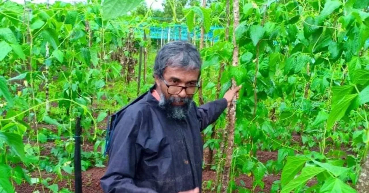 Meet Kerala's 'Mr Bean': Journalist Cultivates 80 Varieties of Beans & Veggies