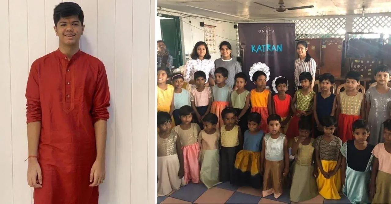 At Just 15, Kolkata Boy Upcycles Textile Factory Waste into Clothes for 2500 Kids