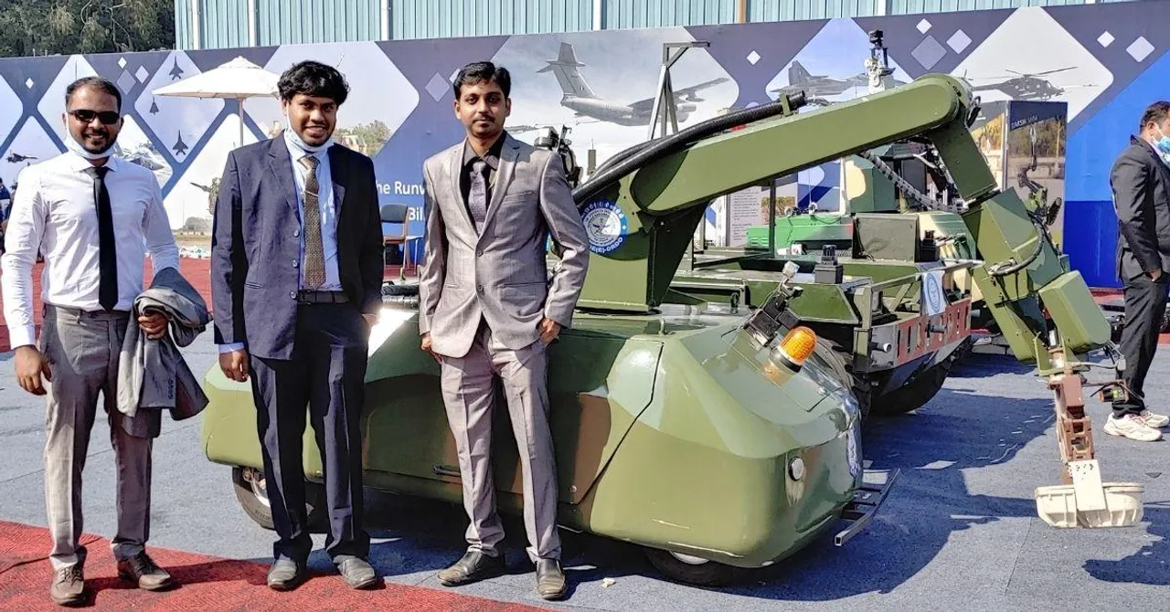 Meet the Chennai Students Building Unmanned EVs for the Indian Army