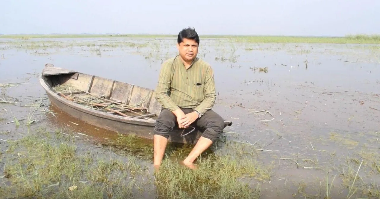 50 Wetlands, 14000 Farmers & 1 Hero: How Sarus Cranes Were Revived From the Brink