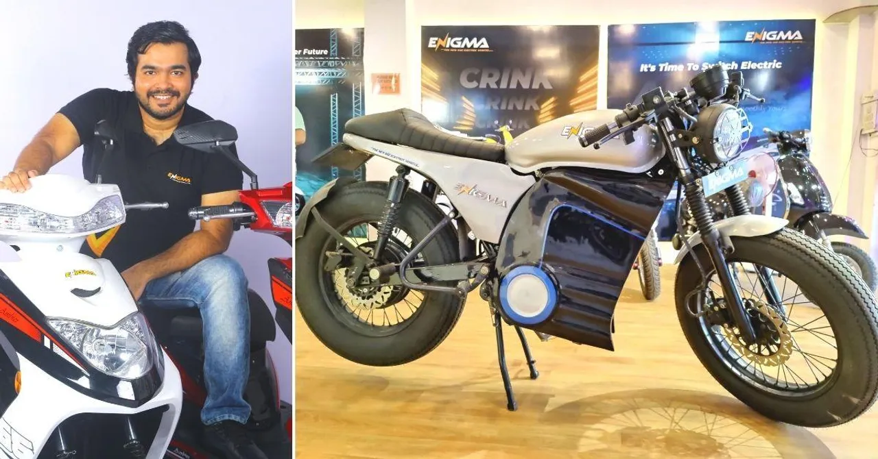 Brothers’ Made in Bhopal EV Inspired by Classic Motorcycles Gives 140 KM/Charge