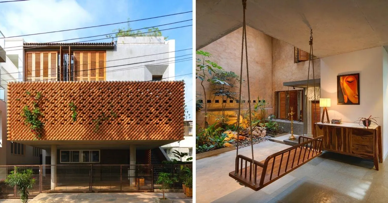 100% Solar Home Has Unique Cement Beds & Saves Upto 10000 Litres Of Water!