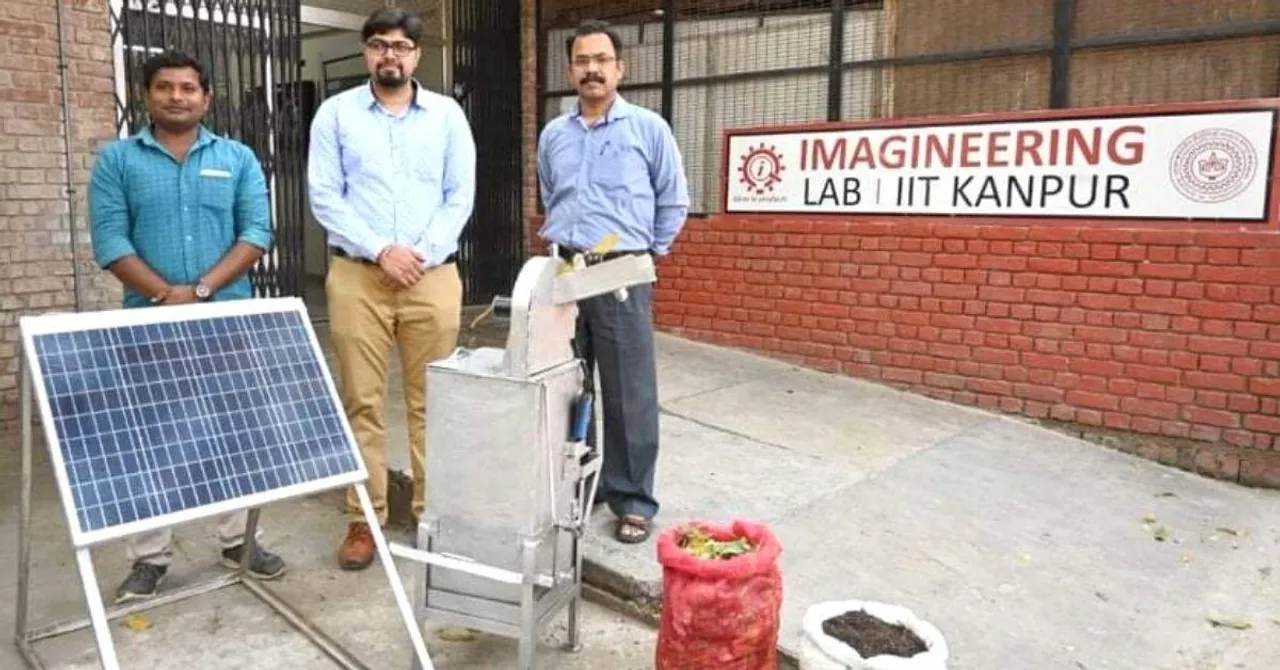 IIT Kanpur Grad's Automatic Solar Composter Is 30% Cheaper & Odour-Free