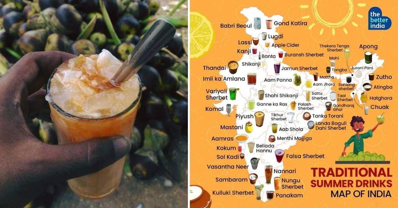 India’s Summer Drinks Map: From Kashmir to Kanyakumari, Beat the Heat with Tradition