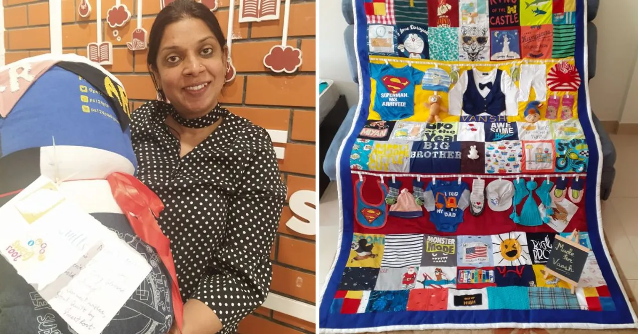 Inspired by Her Grief, Woman Turns Memories Into Quilts & Upcycles 1 Lakh Kg Clothes