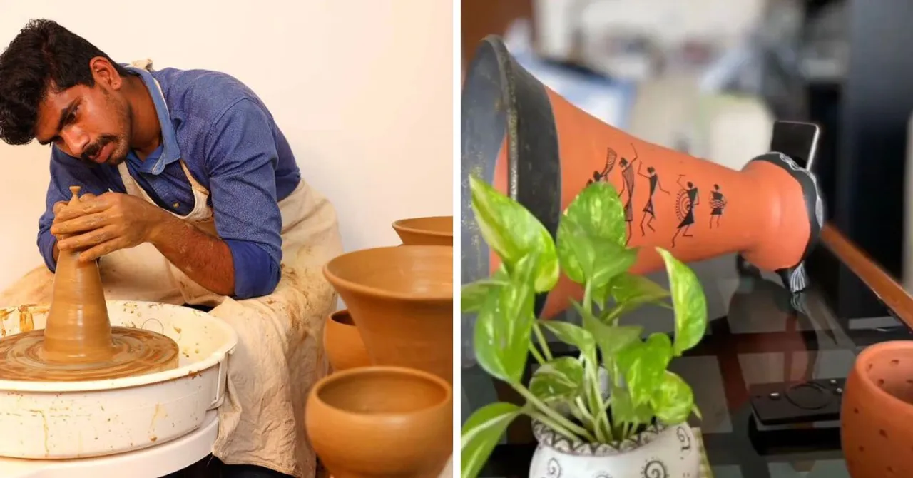 Artist Innovates with Clay, Makes Beautiful Amplifiers that Need No Electricity