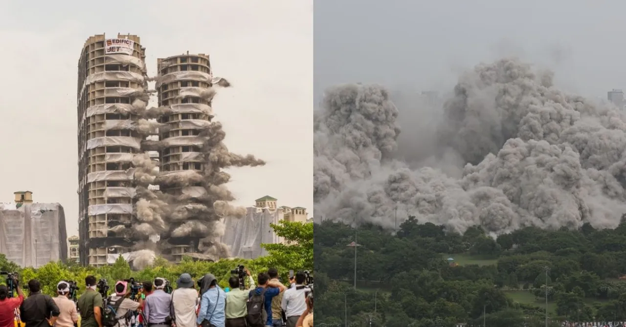 ‘Aiming for 100% Recycling’: Meet the Team Managing Noida Twin Tower Demolition Debris