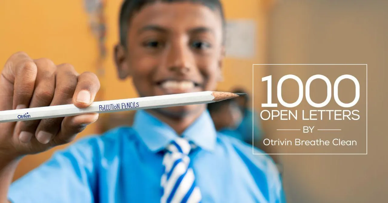 With Pencils Made of Pollution, Delhi Kids Wrote 1000 Letters Asking Adults for Clean Air