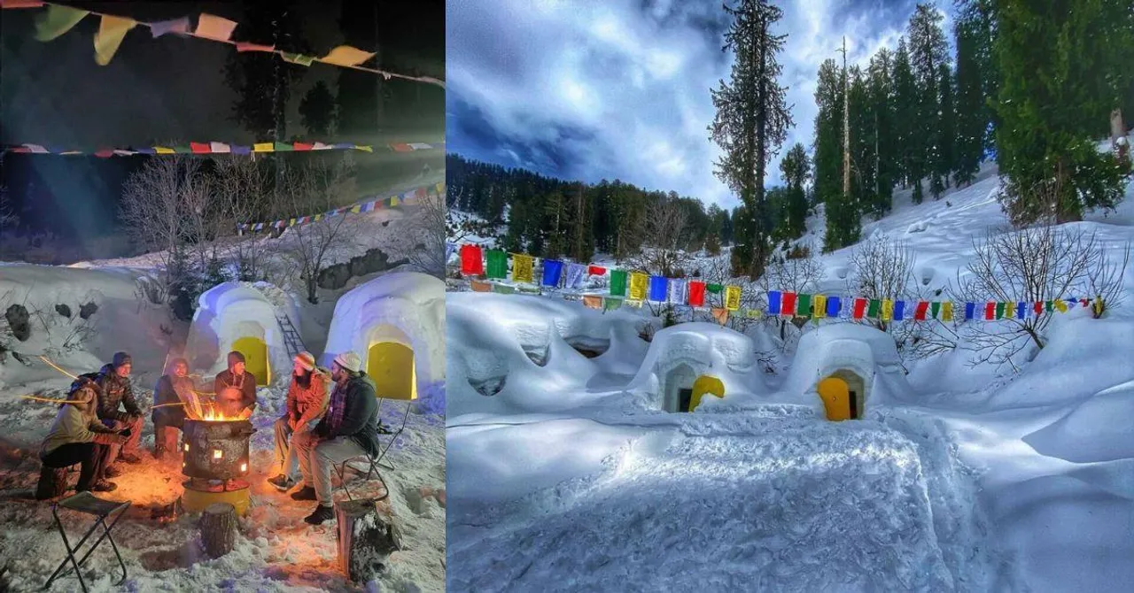 Igloos in Himachal? Stay in One to Experience The Himalayan Snowfall