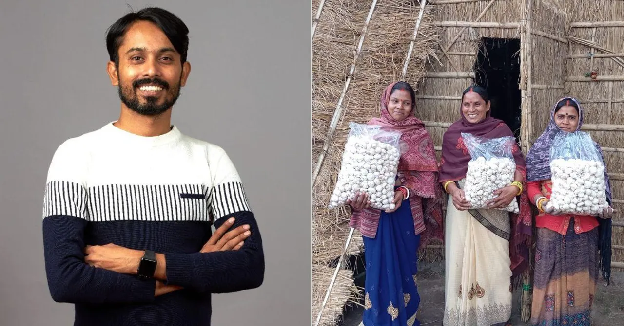 Engineer Helps 25000 Farmers Double Their Income By Growing Onions, Mushrooms & Corns