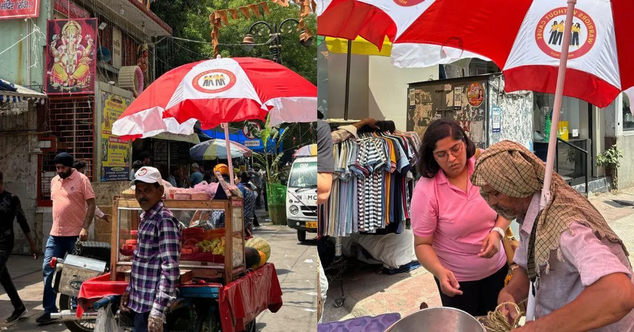 For Just Rs 350, #DonateAnUmbrella to Street Vendors Working in Extreme Heatwaves