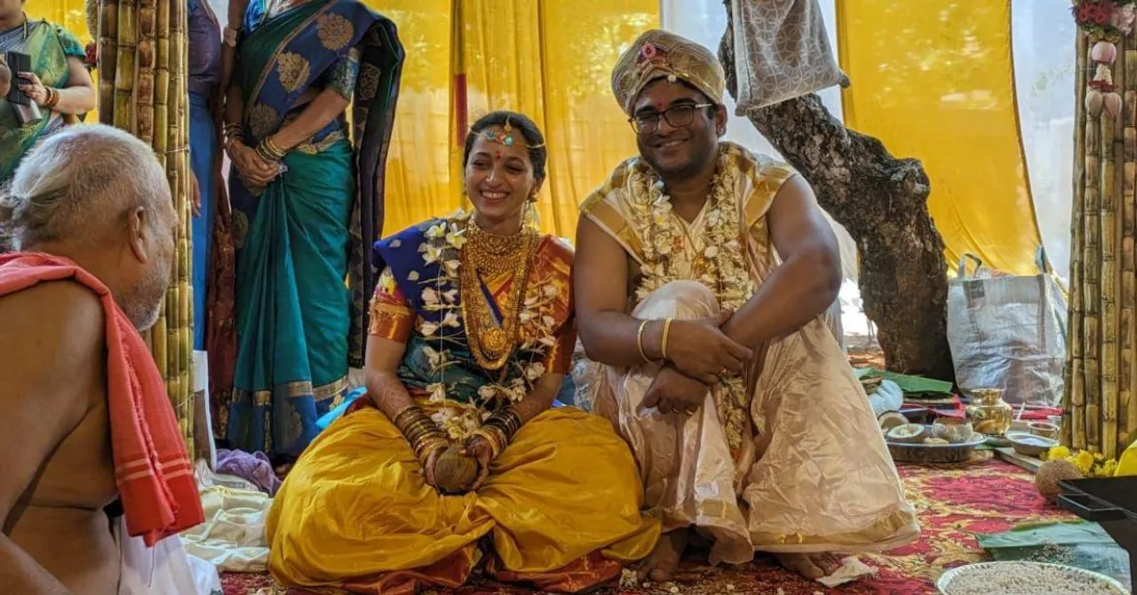 Edible Mandap, Heirloom Sarees: How a Doctor Planned Her Sustainable, Farm Wedding