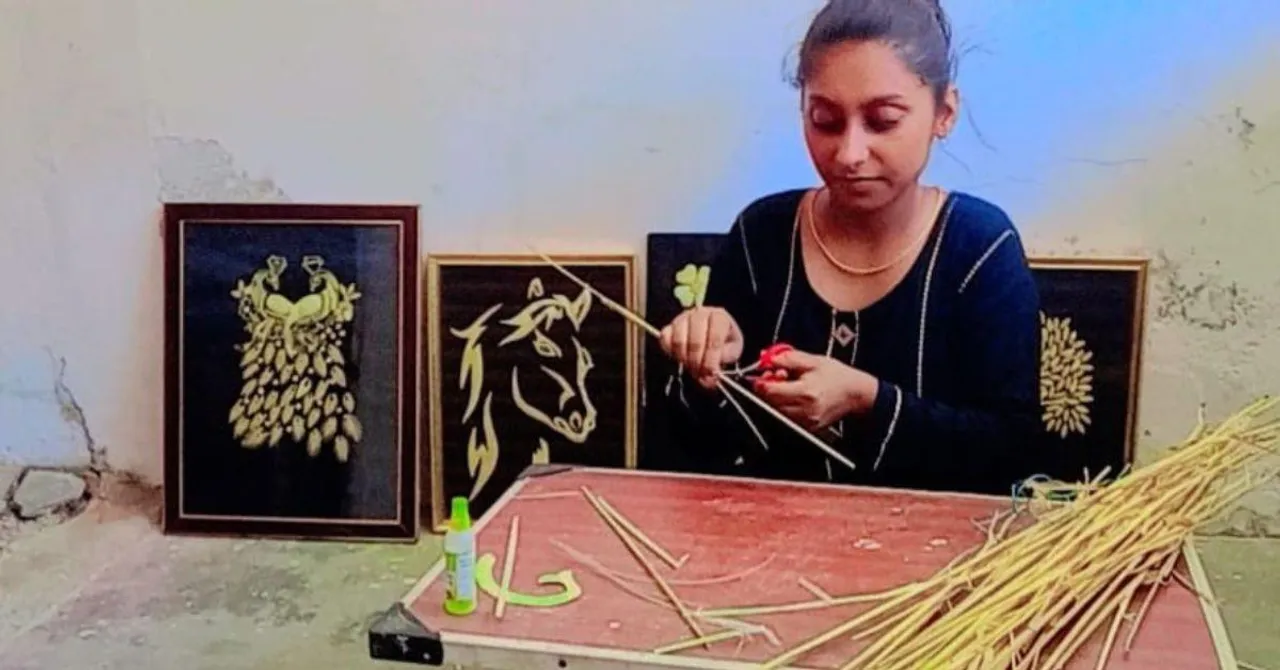 'I Fought Early Marriage For My Dreams': UP Girl Uses Unique Art to Help 20 Others Find Freedom