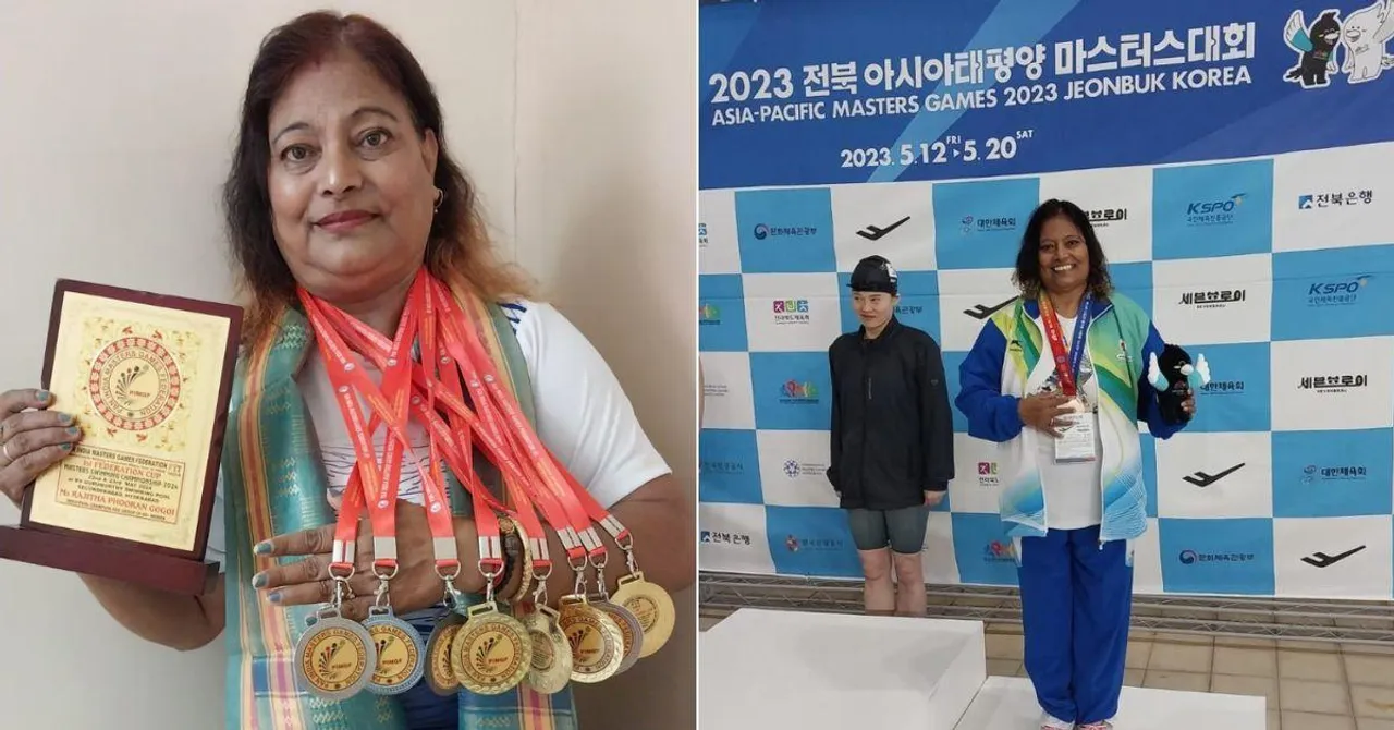 'I Started Swimming at 45 & Became an International Champion at 62': Meet Assam's Iron Lady