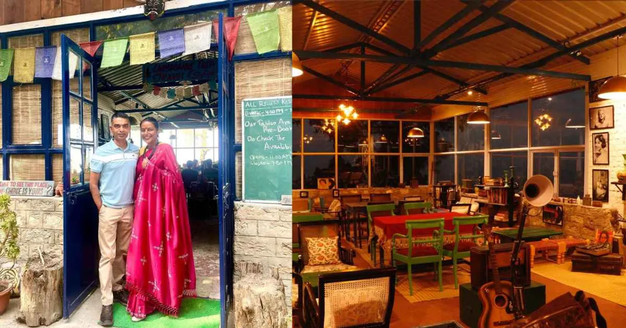MBA Couple Quit Corporate Life to ‘Move to The Hills’, Start Dreamy Organic Cafe in Uttarakhand