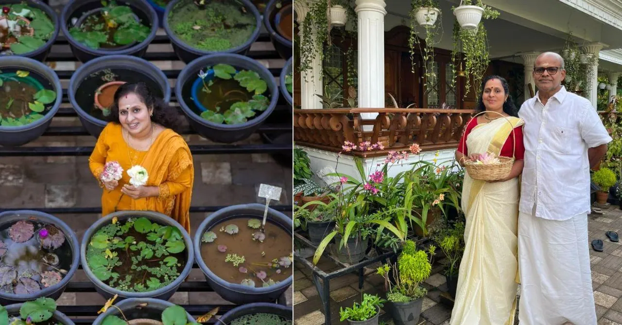 Teacher Turns Gardening Hobby into Business; Grows Lotus & Water Lilies to Earn Rs 40K/Month