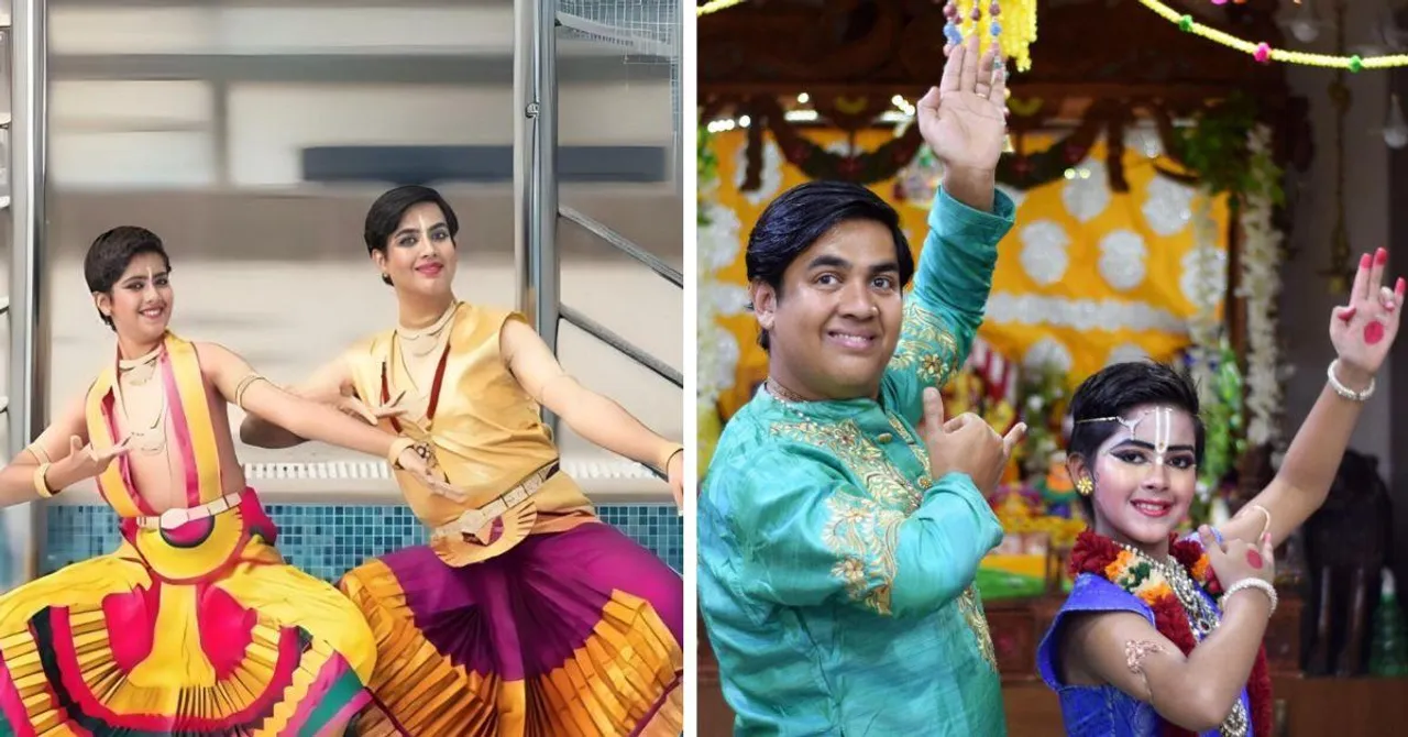 A Father & Son Duo Are Breaking Gender Norms With Bharatanatyam & Kuchipudi