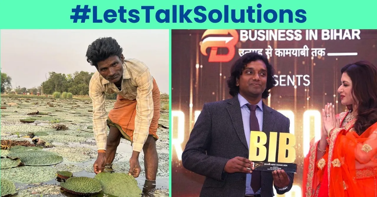 Dr Manoj Kumar’s Game-Changing Makhana Farming Methods Are Making Bihar’s Farmers Richer