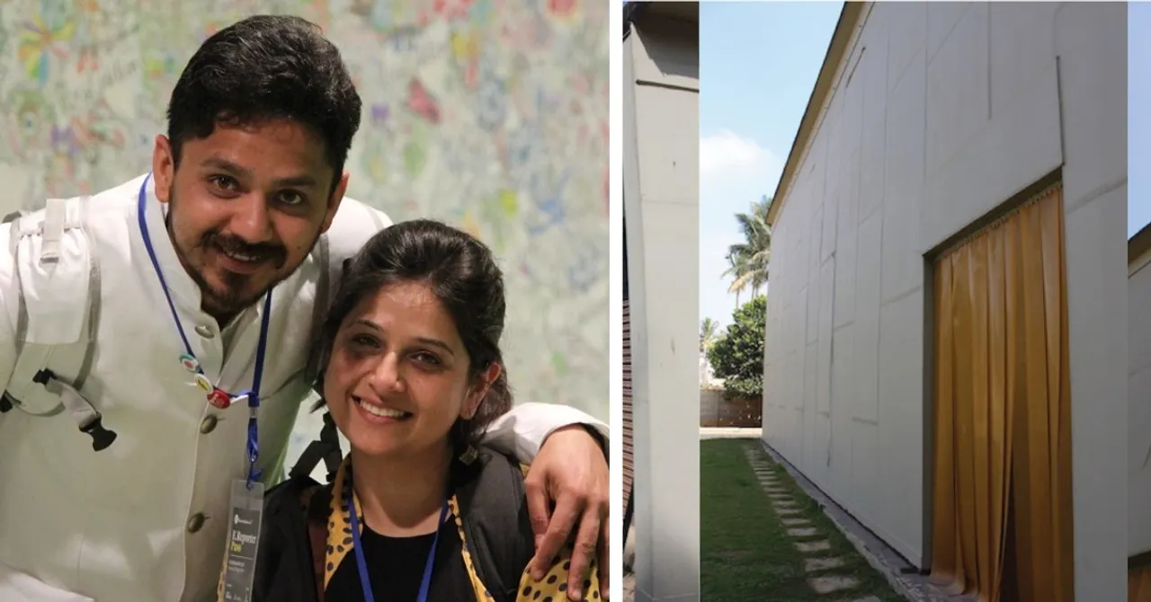 Architect Couple in Jaipur Makes Fireproof, Waterproof, & Eco-Friendly Homes With Paper