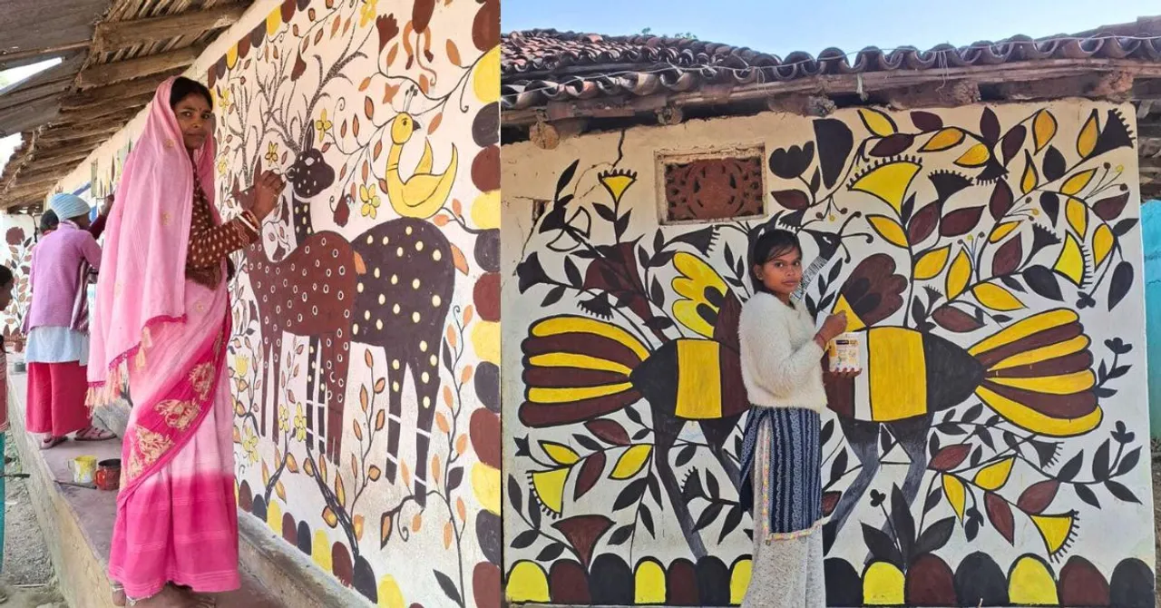 Women in This Jharkhand Village Are Using an Ancient Art Form To Become Self-Sufficient