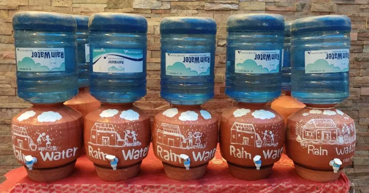 From Raindrops to Profits: Surat Man Turns Rainwater Into Bottled Water Business