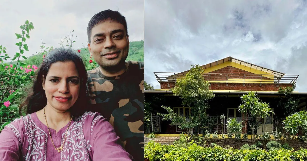 From Organic Veggies to 90% Power Bill Savings: Pune Couple Built Dream Home Away from the City