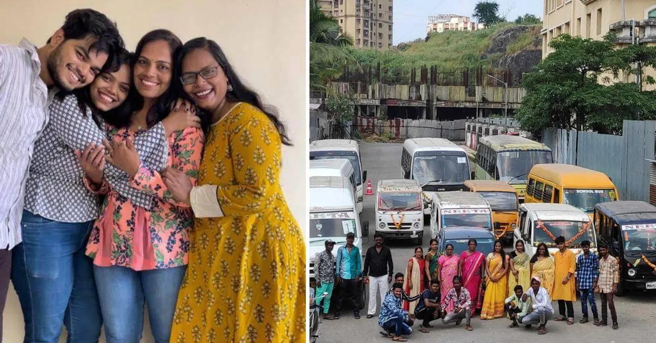 Married at 14, This Maharashtra Woman Now Owns 13 Buses & Leads a Growing Transport Business