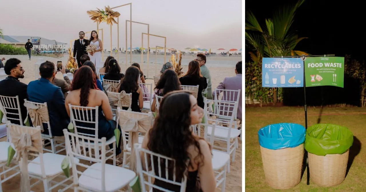 Saying ‘I Do’ Without Waste: Inside This Goa Couple’s Eco-Friendly Wedding