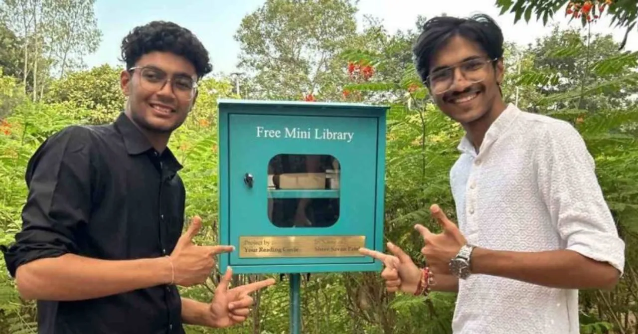 How 2 Students Brought Books to Parks in Ahmedabad: A Step-by-Step Guide to Starting a Mini Library