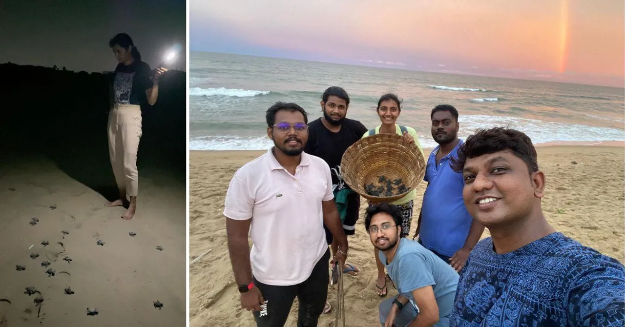 Uniting for Turtles in Chennai: Meet The Volunteers Who Sacrifice Nights to Save Olive Ridleys