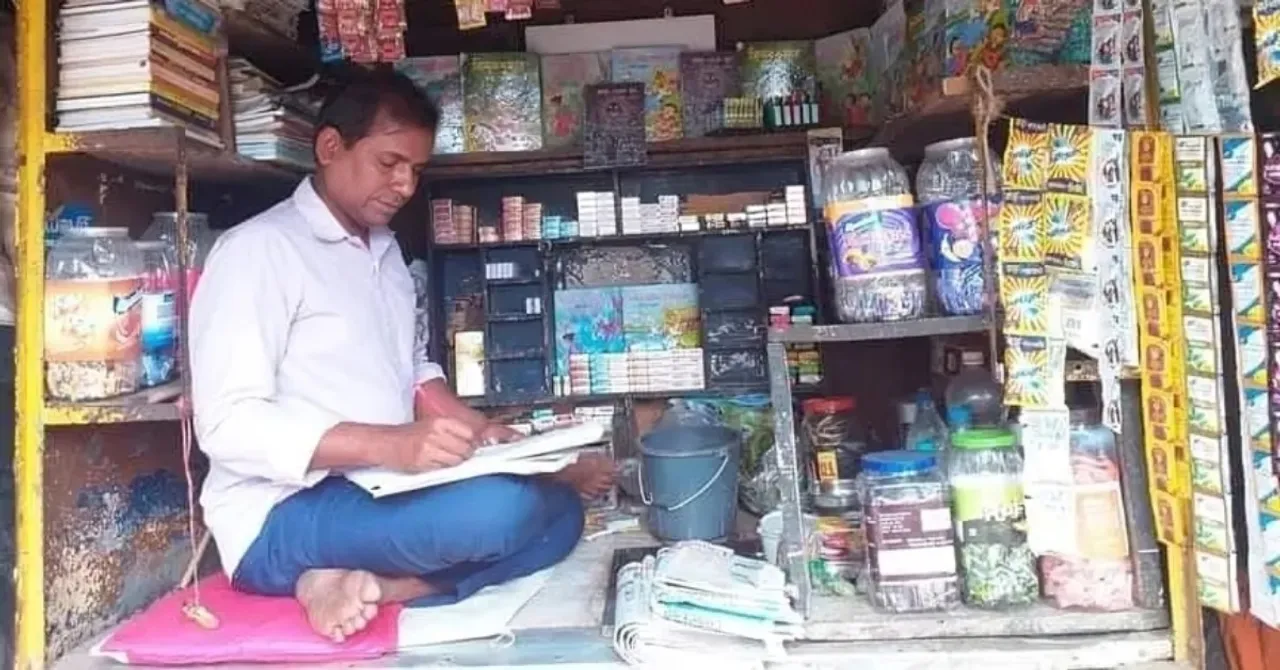 From a Flood-Hit Slum in Kolkata, This Paanwala Wrote 10 Books While Running His Tiny Shop