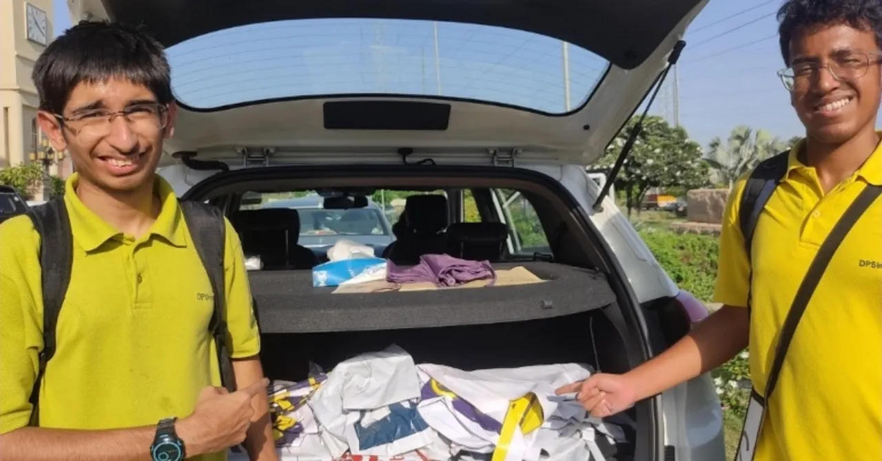 How 2 Gurugram Teens Diverted 250 Kilos of Plastic Waste Into Everyday Products