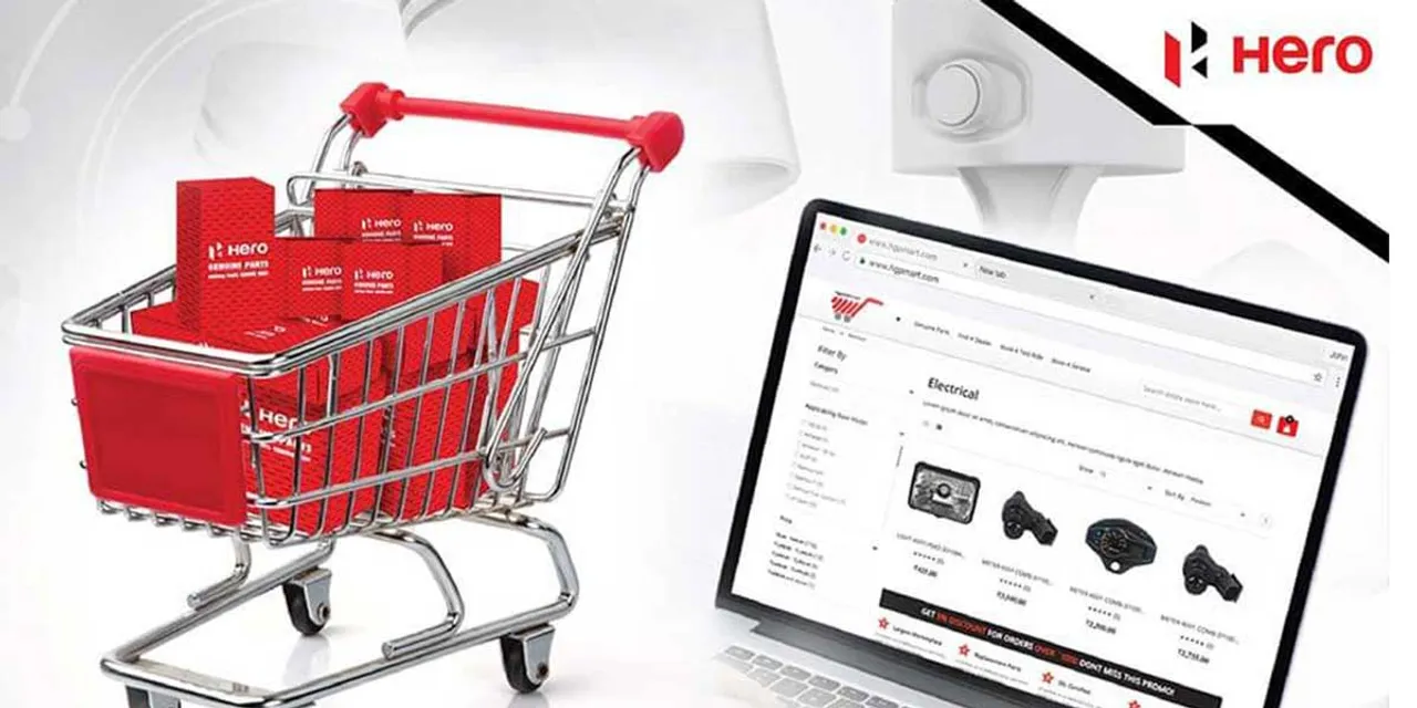 Hero MotoCorp brings online store for auto parts: When will auto servicing process?