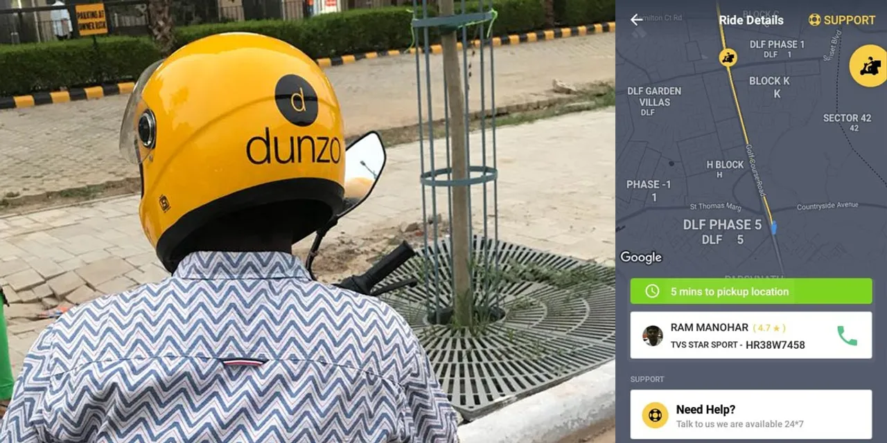 Exclusive: dunzo pauses alcohol delivery due to compliance, launches bike taxi in Gurugram