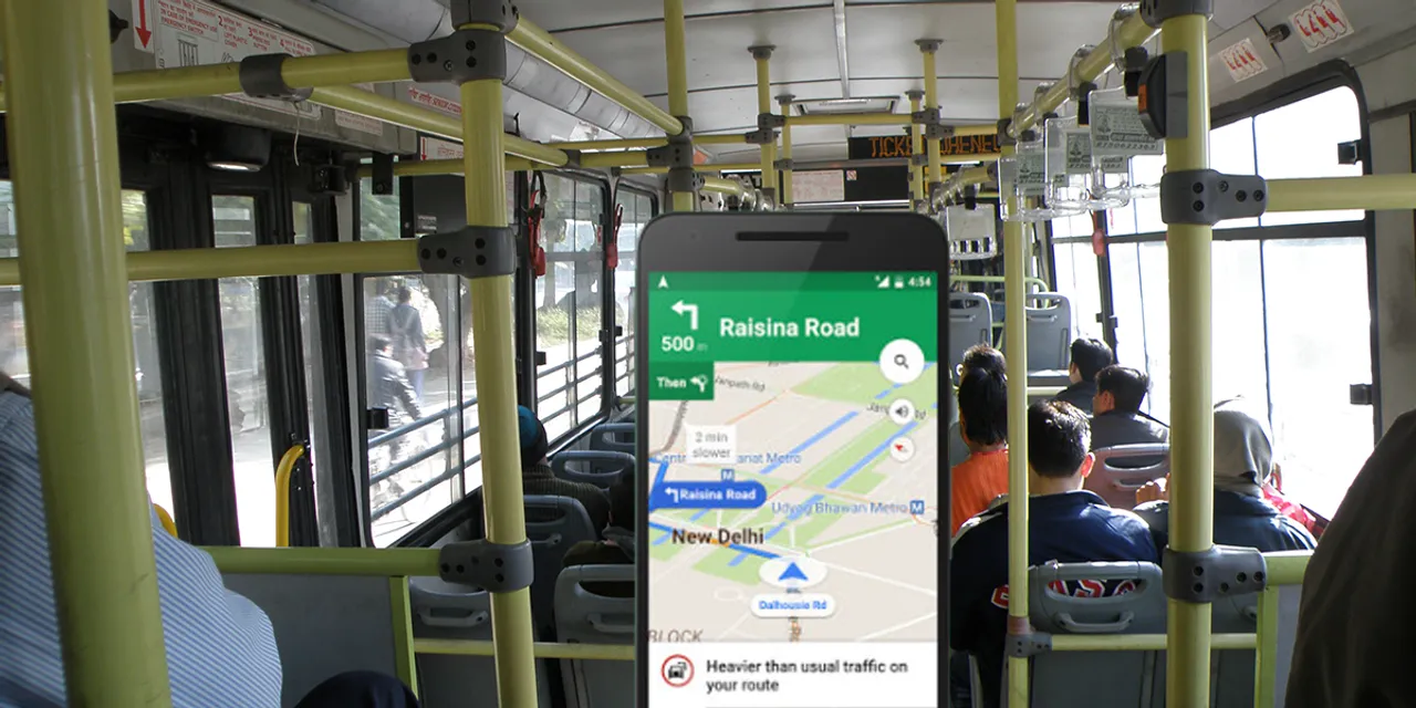 Google Maps launches features for real-time updates on public transports in India