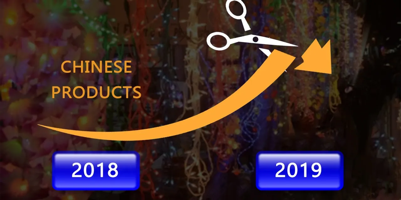 Survey claims 60% decline in sales of Chinese goods this Diwali