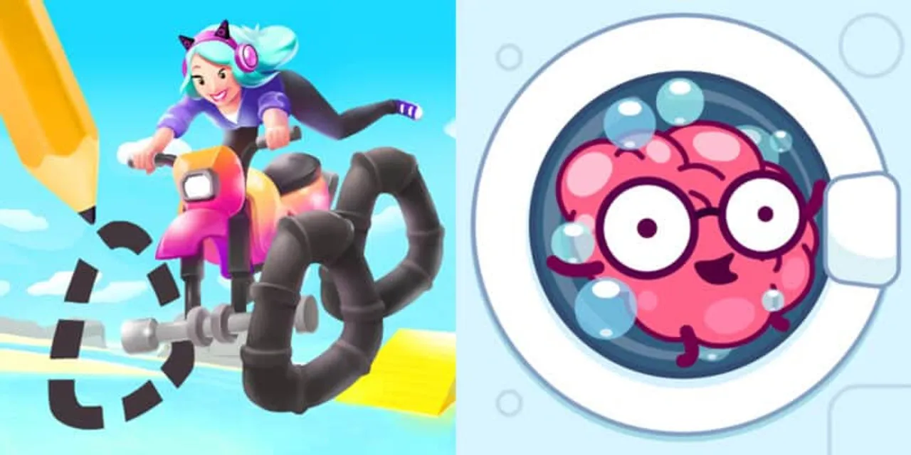 India biggest contributor to Scribble Rider and BrainWash’s downloads in Aug