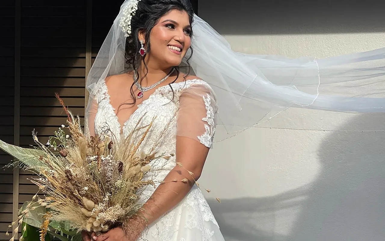 This environmental activist incorporated sustainable practices for her zero-waste wedding
