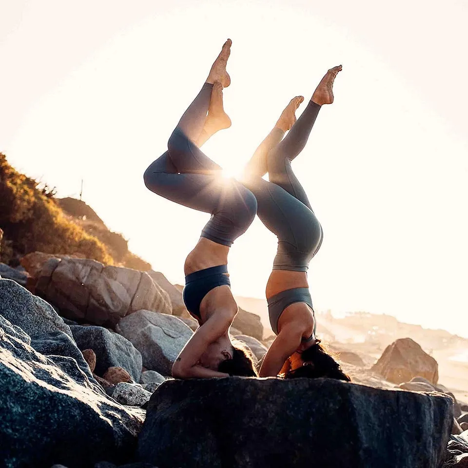 Yoga can help manage the heat in your bodyâ€”experts explain how