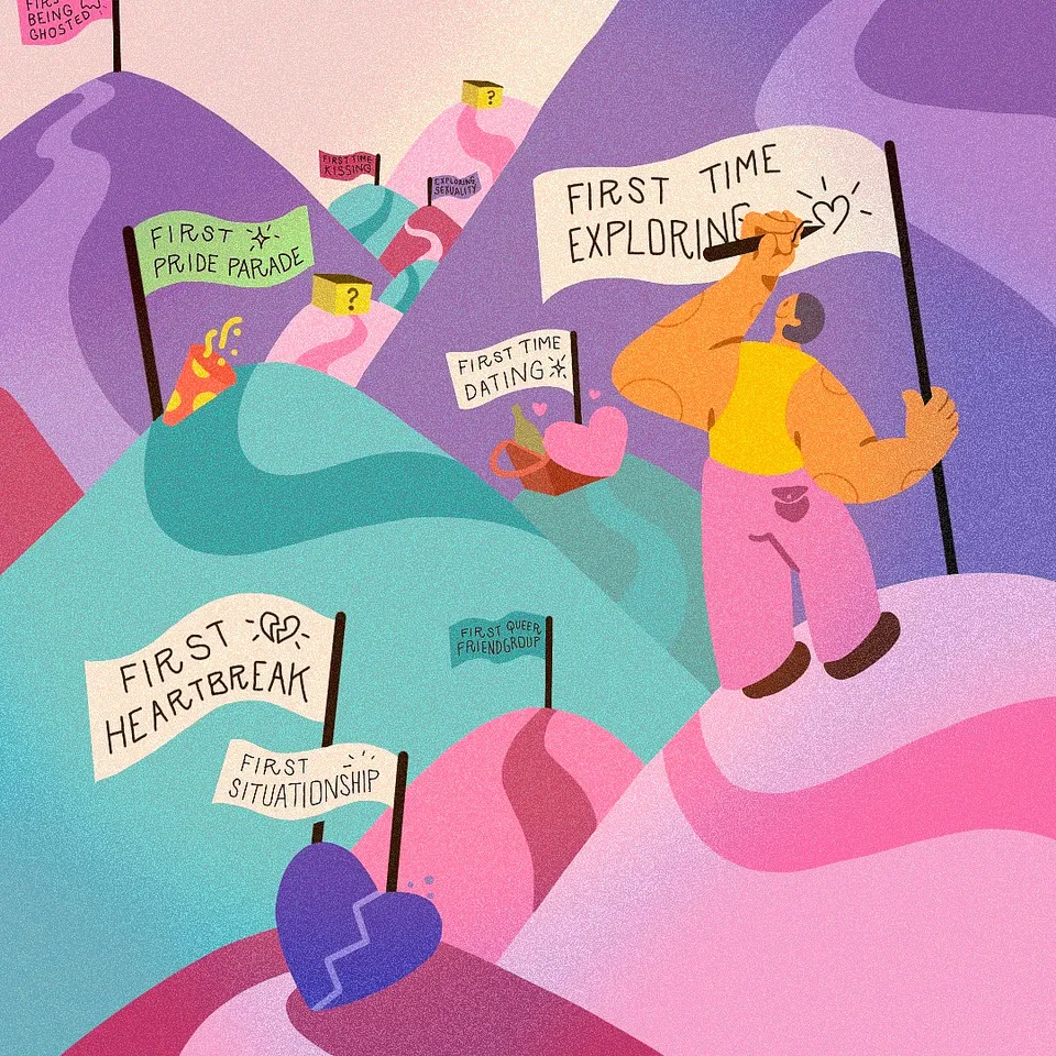 Understanding queer 'firsts'â€“from crushes to Pride marches