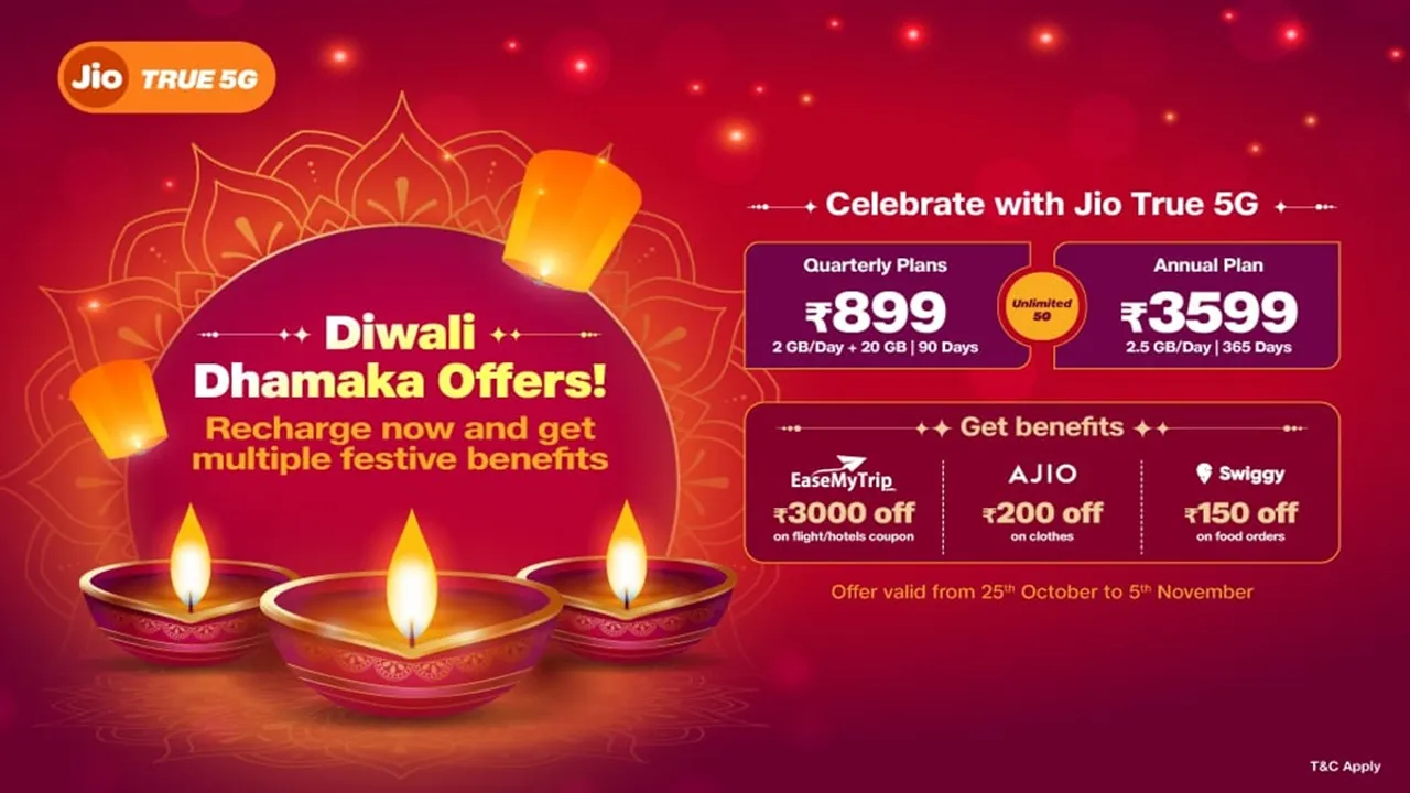 Jio Diwali Dhamaka Plan