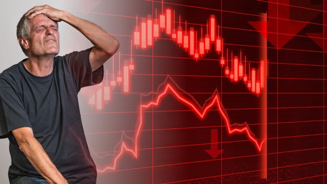 stocks market crash, investors loses wealth, bloodbath in share market, FII net sellers, Rupee value, tariff war