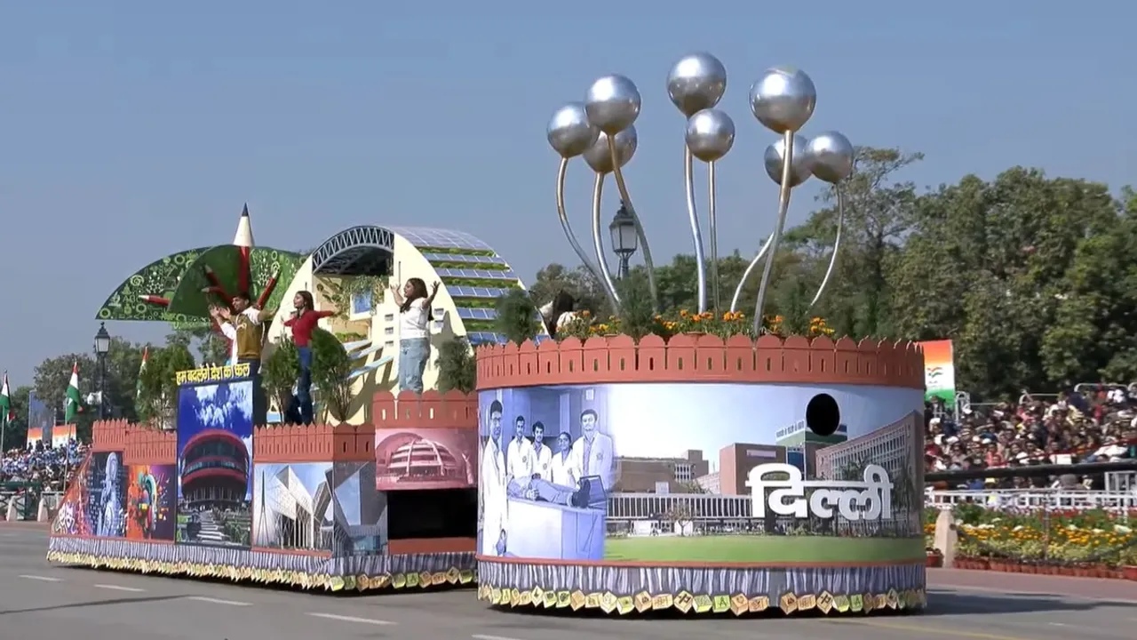 Delhi R day Tablaux