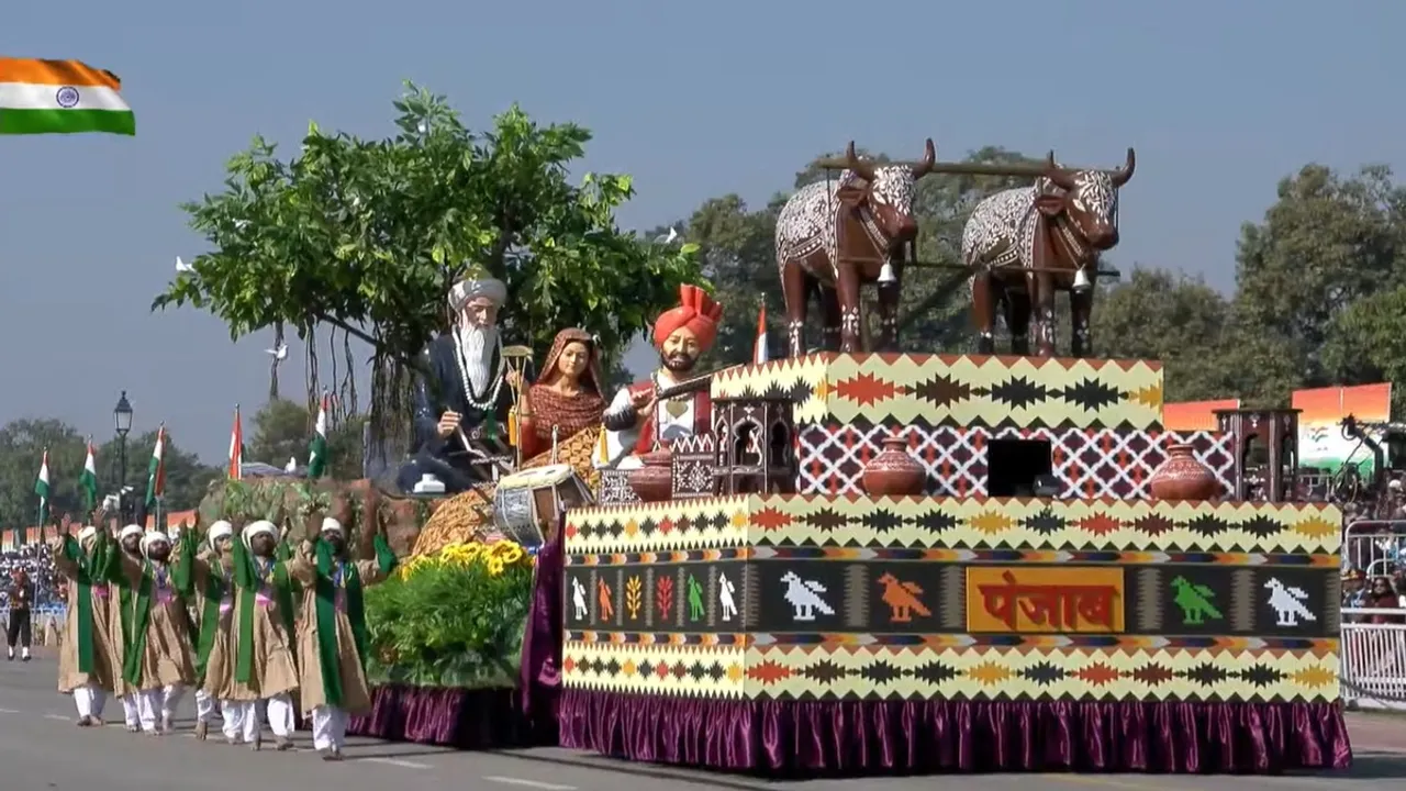 Punjab R day Tablaux