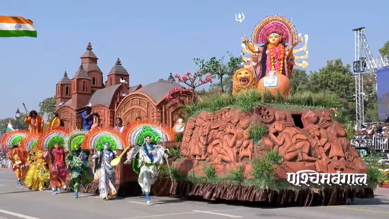 West Bengal R day Tablaux