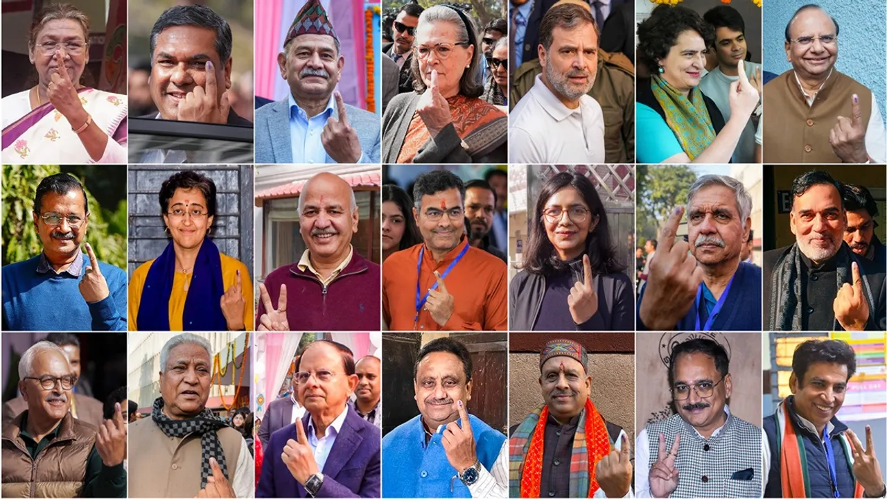 Delhi Exit Poll Results 2025, BJP comeback in Delhi, Delhi Election Exit Poll, AAP vs BJP in Delhi, Exit Poll 2025 Delhi, BJP majority in Delhi, Delhi Assembly Elections 2025, BJP vs AAP seats Delhi, Congress performance in Delhi